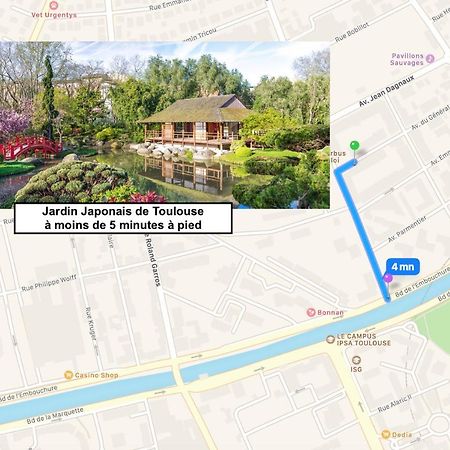 Le Saint Eloi - Studio Avec Parking Toulouse Centre公寓 外观 照片